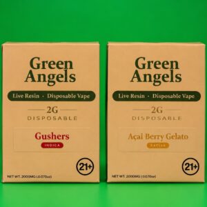 Green Angels Live Resin 2G Disposable
