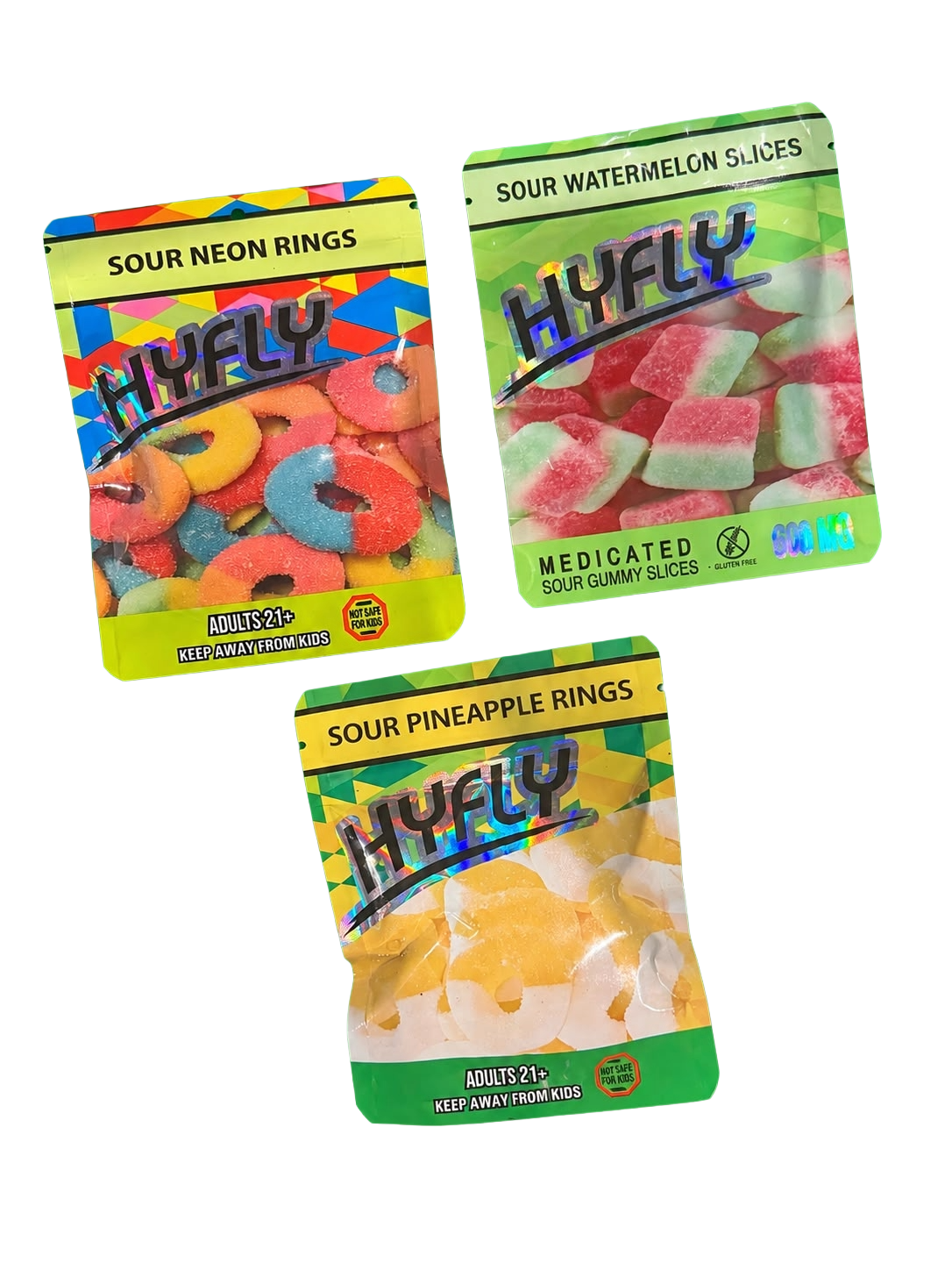 HYFLY Sour Gummies 600MG